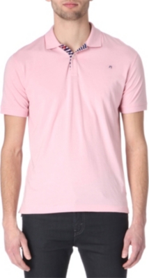 PS BY PAUL SMITH Contrast-placket jersey polo shirt