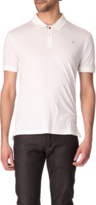 PS BY PAUL SMITH Contrast-placket jersey polo shirt