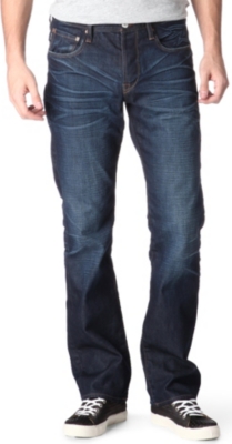 PAUL SMITH JEANS Standard regular-fit broken-twill jeans