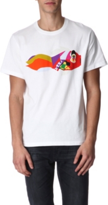 PAUL SMITH JEANS Abstract fish t-shirt