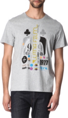PAUL SMITH JEANS Wing film logo T-shirt