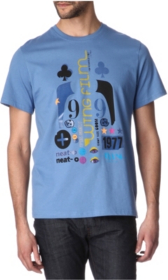 PAUL SMITH JEANS Wing film logo T-shirt