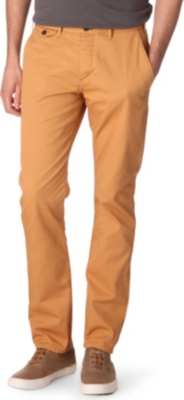 PAUL SMITH JEANS Coloured cotton-twill chinos