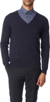 PS BY PAUL SMITH Tipped jumper (Navy