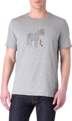 PAUL SMITH JEANS Zebra Paint By Numbers t-shirt
