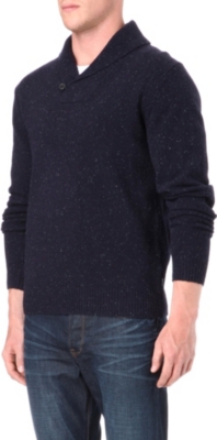 PAUL SMITH JEANS Speckled crew-neck jumper