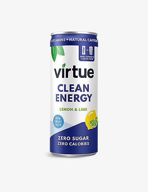 VIRTUE: Clean Energy Water lemon and lime 12x250ml