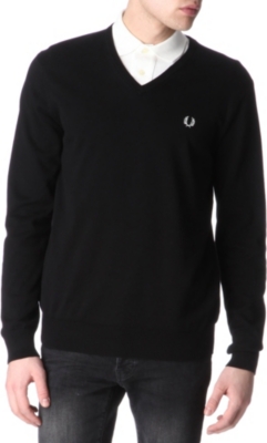 FRED PERRY Classic v-neck jumper