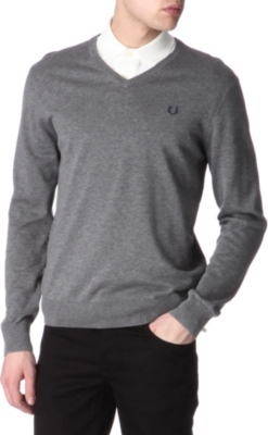 FRED PERRY Classic v-neck jumper