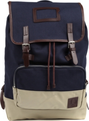 FRED PERRY Canvas rucksack