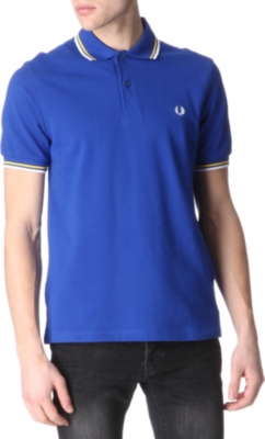 FRED PERRY Classic twin–tipped polo shirt
