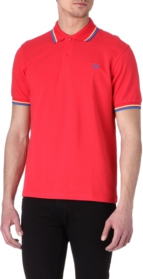 FRED PERRY Classic twin–tipped polo shirt