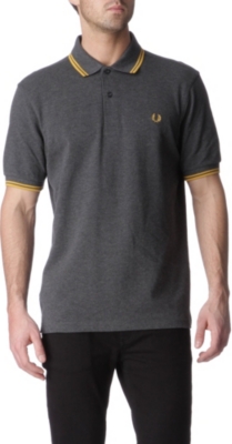 FRED PERRY Twin–tipped polo shirt