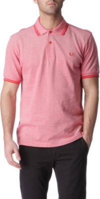 FRED PERRY Twin–tipped polo shirt