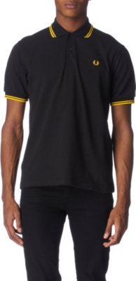 FRED PERRY Twin&ndash;tipped polo shirt