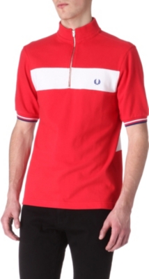 FRED PERRY Bradley Wiggins cycling polo shirt