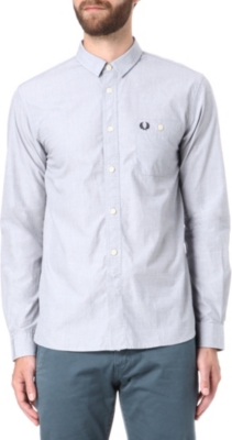 FRED PERRY Laurel Wreath embroidered shirt