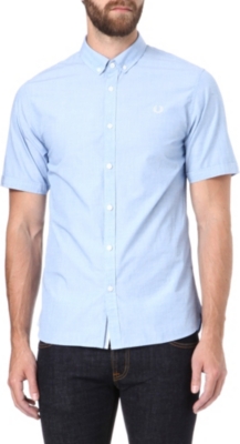 FRED PERRY Laurel Wreath embroidered shirt