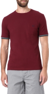 FRED PERRY Cotton-piqué t-shirt