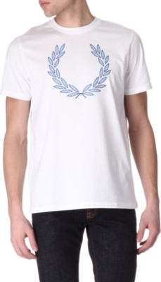 FRED PERRY Appliqué Laurel t-shirt