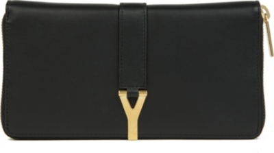 SAINT LAURENT Chyc leather wallet