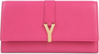 SAINT LAURENT Chyc leather wallet