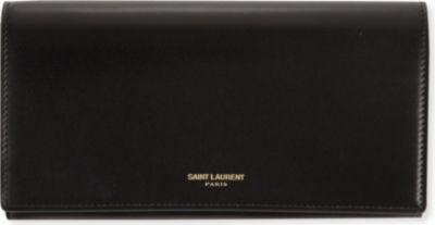 SAINT LAURENT Leather wallet