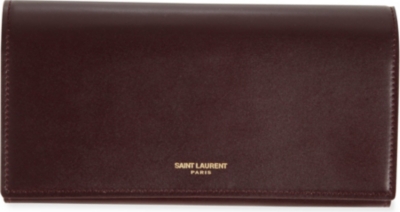 SAINT LAURENT Leather wallet