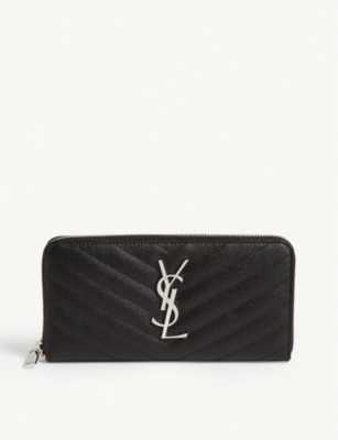 Monogram quilted leather zip-around wallet(8443530)