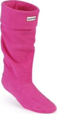 HUNTER Fleece tall welly socks