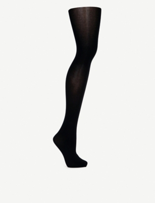 WOLFORD Cotton velvet tights