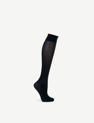 WOLFORD Velvet de Luxe 50 knee&ndash;highs