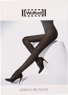 WOLFORD Merino ribbed tights