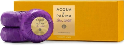 ACQUA DI PARMA Iris Nobile perfumed soaps 3x100g
