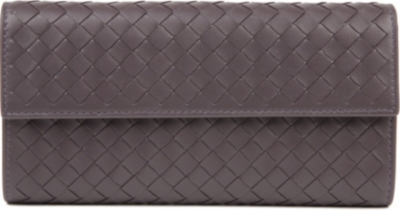 BOTTEGA VENETA Woven leather wallet