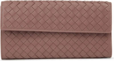 BOTTEGA VENETA Woven leather wallet
