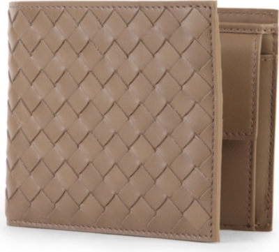 BOTTEGA VENETA Intrecciato leather coin wallet