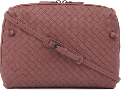 BOTTEGA VENETA Cubo small intrecciato cross-body bag