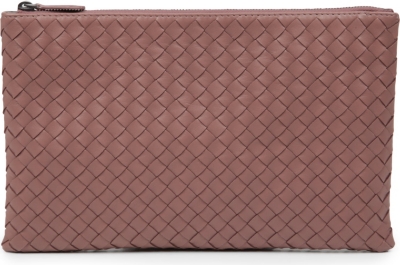 BOTTEGA VENETA Woven leather pouch