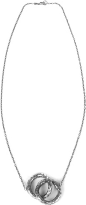 BOTTEGA VENETA Woven knot necklace