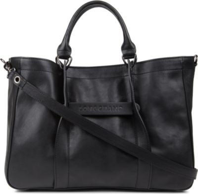 LONGCHAMP 3D leather tote