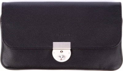 LONGCHAMP Veau Foulonne leather travel wallet
