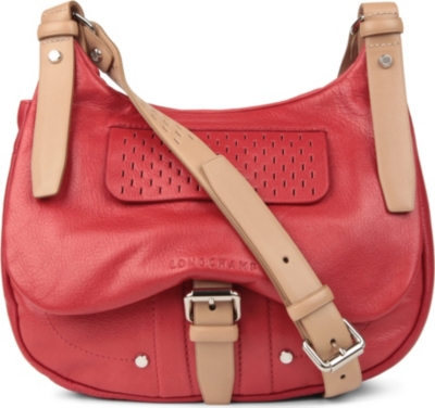 LONGCHAMP Balzane roots leather cross-body bag