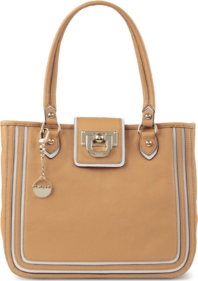 DKNY Heritage Town & Country leather shoulder bag