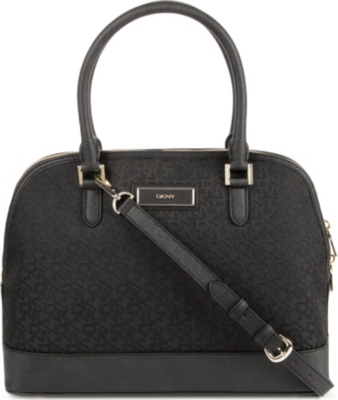 DKNY Town & Country fabric tote