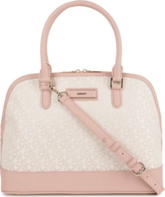 DKNY Town & Country fabric tote