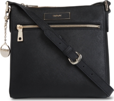 DKNY Saffiano messenger bag