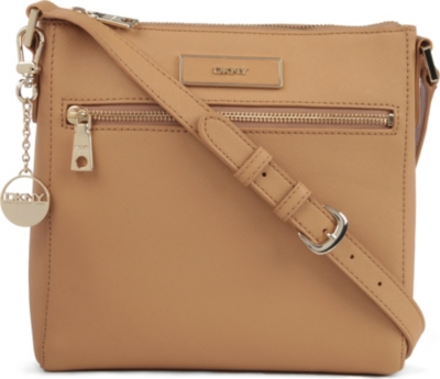 DKNY Saffiano messenger bag