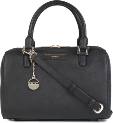DKNY Saffiano leather satchel