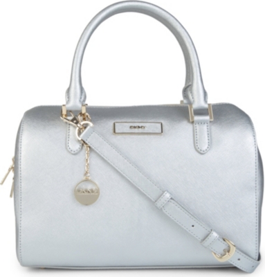 DKNY Saffiano leather satchel